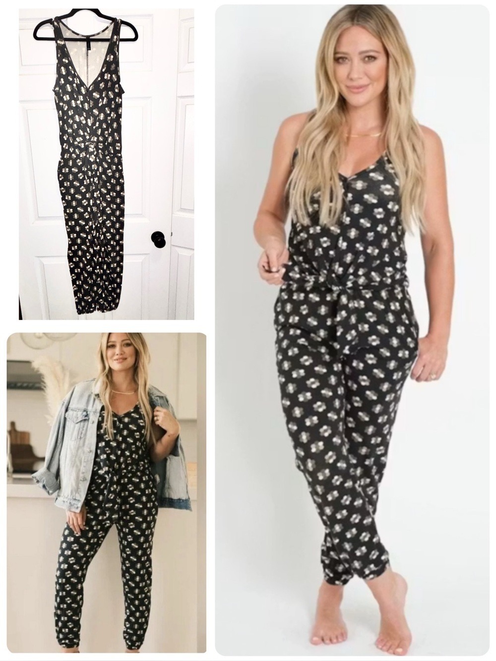 Smash + Tess x Hilary Duff Lauren Romper Jumpsuit in Daisy Dream Size XS